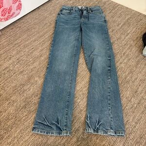 Cotton On Women's Straight Leg Jeans in Blue